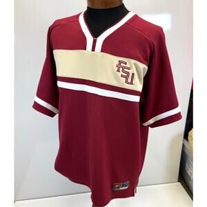 Florida State Seminoles Jersey Mens XL Maroon Red Blank Nike Team FSU